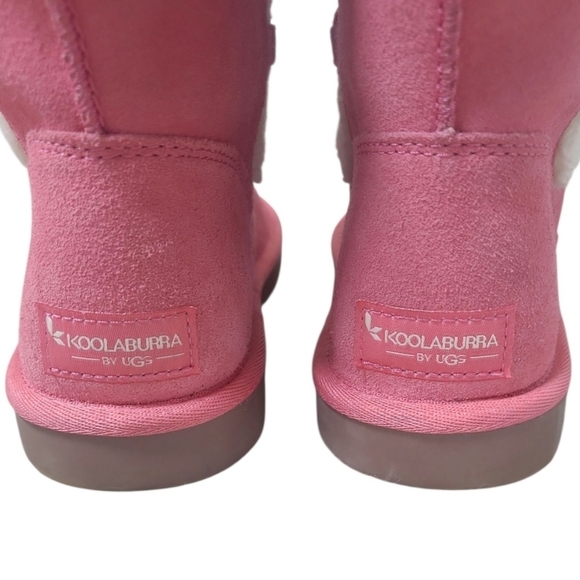 Koolaburra by UGG Child K Michon Short Boot Tearose Size 3 US - Picture 5 of 11